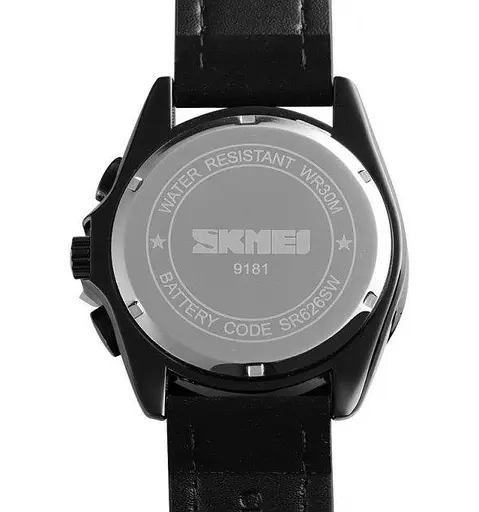 Мужские наручные часы Skmei 9181 Черный - фото 5