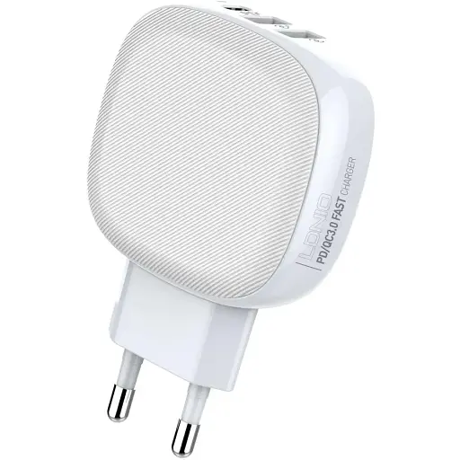 Зарядний пристрій швидкий 3 порти UCB-C LDNIO A3510Q 28.5 w - фото 1