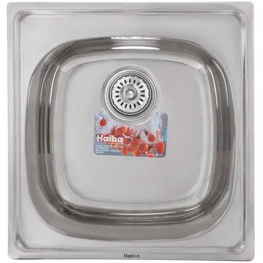 Мойка кухонная HAIBA 50x47 polish (HB0542) - фото 1