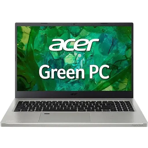 Ноутбук Acer Aspire Vero (NX.KLLEX.00B), Intel Core i7-1355U до 5 ГГц, 15,6” Full HD, 16 ГБ, SSD 512 ГБ, графика Intel Iris Xe, Free DOS