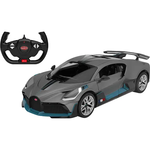 Машинка Rastar Bugatti Divo на радиоуправлении. 1:14. Серый