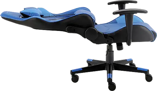 Геймерское кресло GT Racer черное с синим (X-2317 Black/Dark Blue) - фото 6