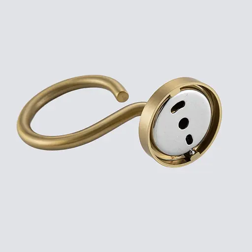 Тримач-склянка для зубних щіток Gappo G30706-3, золотий сатин - фото 4