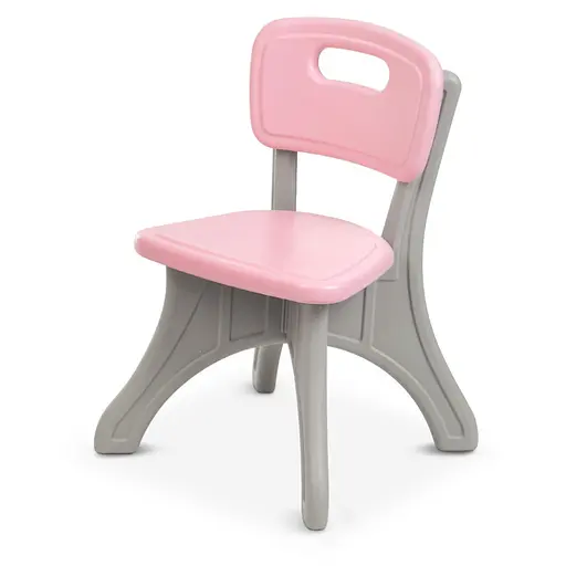 Дитячий столик з двома стільцями NEW TABLE-8 сіро-рожевий - фото 3