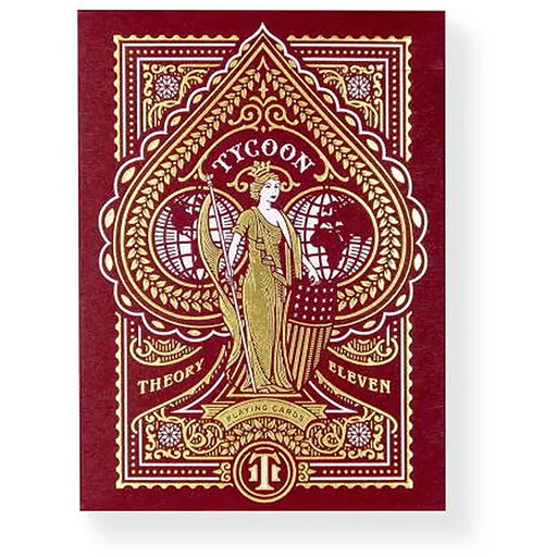 Карти гральні United States Playing Card Company Theory11 Tycoon (red) (PC_T11TYCr) - фото 1