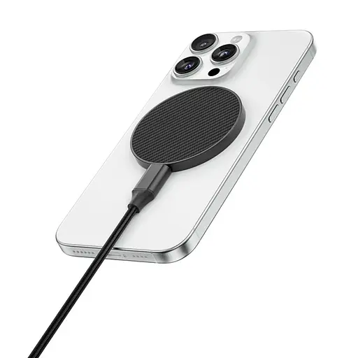 БЗП WIWU Wi-W034 Aramid Wireless Charger Black - фото 3