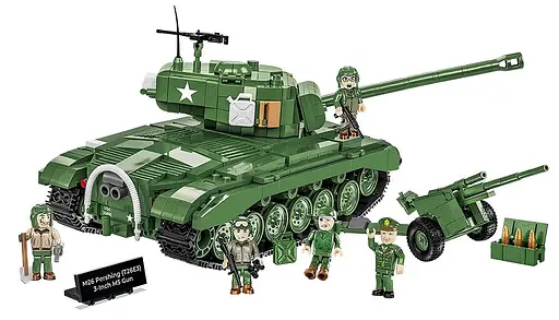 Конструктор COBI танк M26 Pershing 3inch M5 Gun 2563 - фото 3