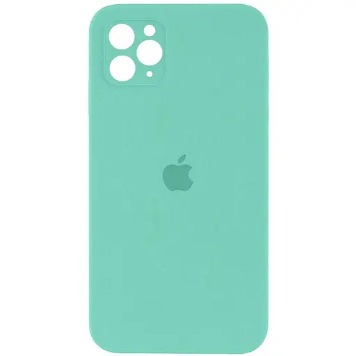 Чехол Epik Silicone Case Square Full Camera Protective AA для Apple iPhone 11 Pro 5.8 Бирюзовый/Turquoise
