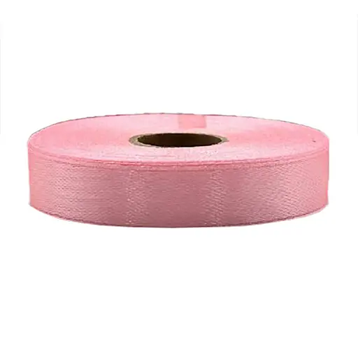 Атласна стрічка для рукоділля Bambi АБ-633, 1,2см x 23 м, Рожево-персиковий - фото 1