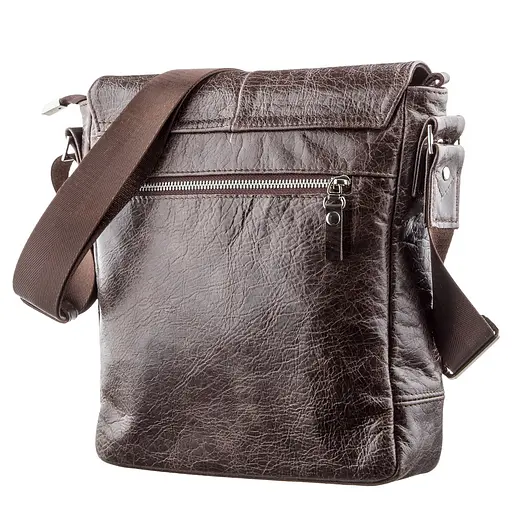 Шкіряна чоловіча сумка SHVIGEL 24х25х8 см sum0023497 - фото 2