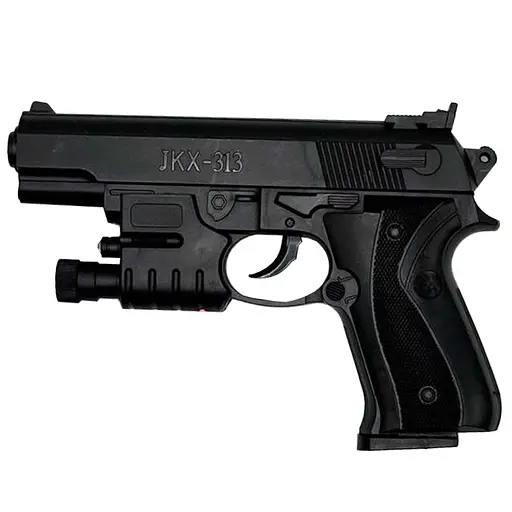 Дитячий іграшковий пістолет на кульках 313-2 зі світлом