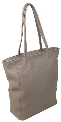 Женская сумка Borsacomoda из натуральной кожи бежевая 845.018 sum0028714 - фото 4