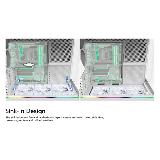 Корпус MONTECH HS02 (W) (HS02 (W)) - фото 8