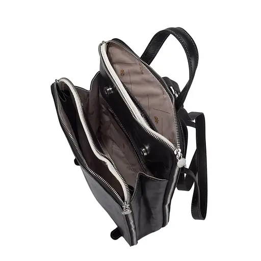 Кожаный мужской рюкзак Firenze 28х35х12 см sum0026191 - фото 2