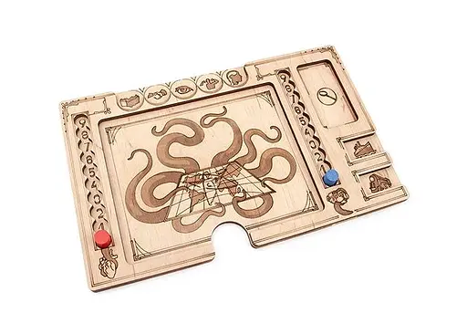 Аксесуар Tower Rex Планшет ігронайзер для гри Прадавній Жах Eldritch Horror Playerboard (5781) - фото 2