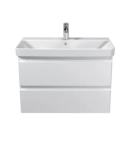 Тумба Мойдодир Unik 80-A Білий з умивальником Vivace 80 Білий - фото 4