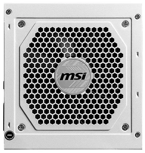 Блок живлення MSI MAG 850W PCIE5 80+ Gold White (MAG A850GL PCIE5 WHITE) - фото 4