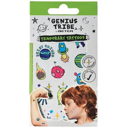 Тату Beter Genius Tribe для тіла тимчасові №29 - фото 1