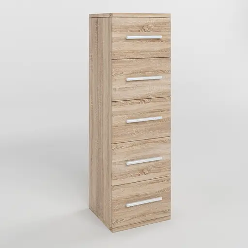 Комод 5 шухляд М-ЗОН Джеко 300 Сонома (MZN-031017) - фото 3