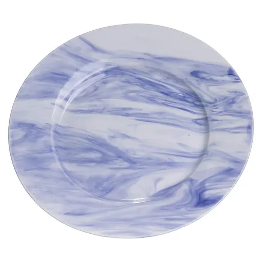 Столовый сервиз фарфоровый на 24 предмета на 6 персон Бело-Синий MD-24-3B Yiwu MD-24-3B - фото 6