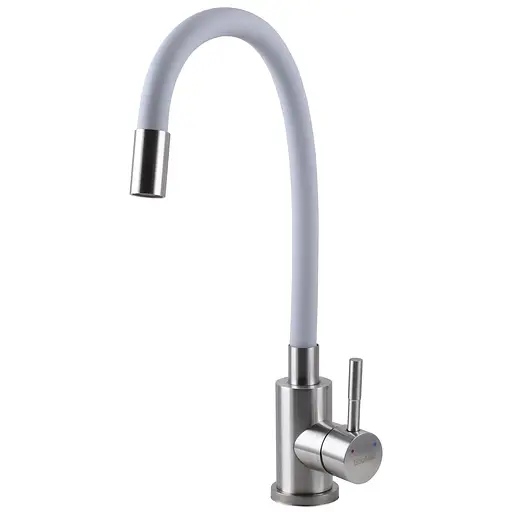 Змішувач для кухні EcoMix Alpen SBT3-203SG Сірий - фото 1