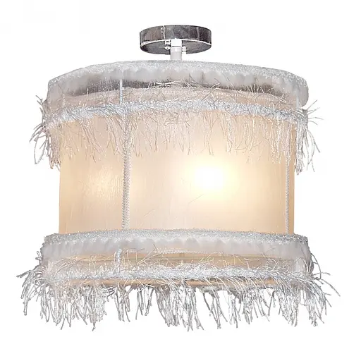 Люстра потолочная Brille с абажуром E27 60W CH (BR-470S/1)