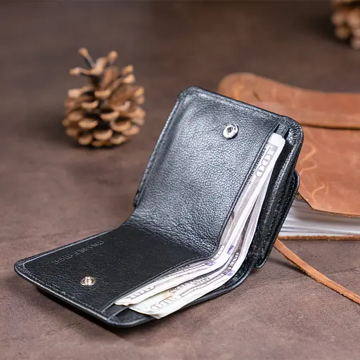 Кожаный женский кошелек ST Leather 9.5х9х1 см acs0015239 - фото 8