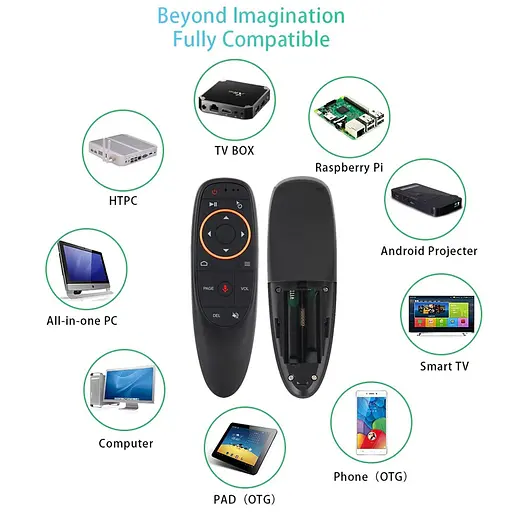 Аэромышь Air Mouse G10 с микрофоном - фото 2