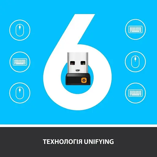 Клавіатура Logitech K400 Plus Wireless Touch Black (920-007145) - фото 9