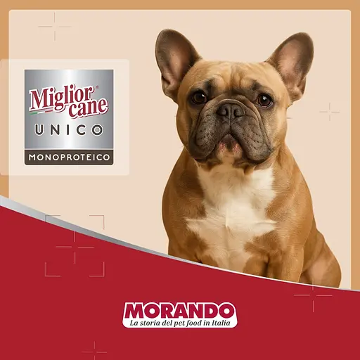 Вологий корм для собак Morando Migliorcane Unico прошуто 150 г - фото 6