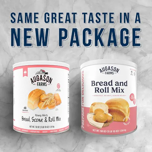 Смесь для выпечки хлеба Augason farms, 48 порций, 10 лет срок хранения (101198) - фото 2