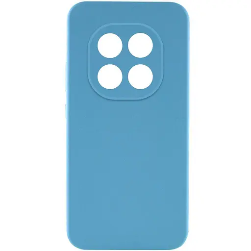 Чохол Getman TPU Liquid Silk Full Camera для Xiaomi Redmi Note 14 Pro 4G Блакитний/Blue