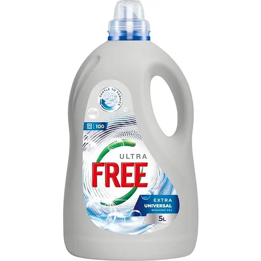 Гель для прання Free Extra Universal з ароматом свіжості 5 л