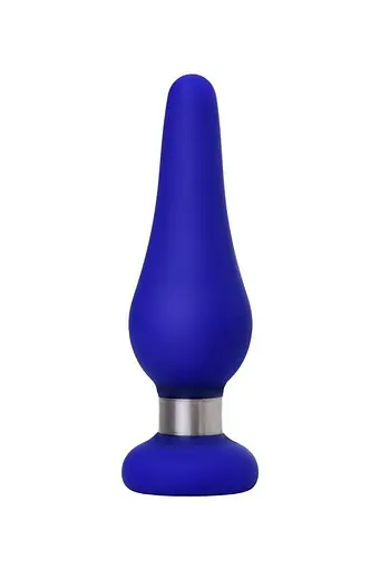 Анальна пробка ToDo Anal Plug Сlassic S 10 см (блакитний)
