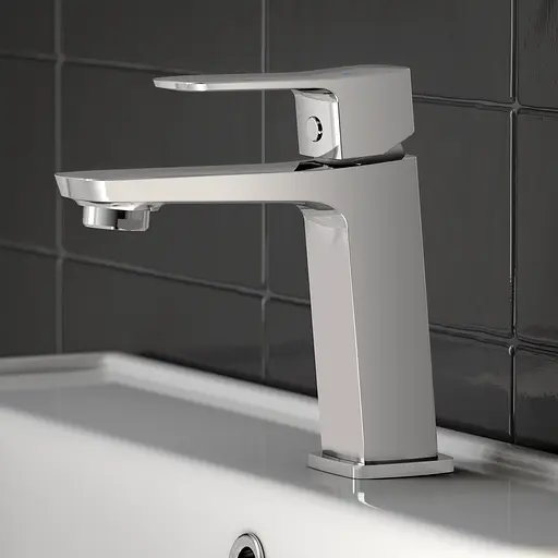 Змішувач для умивальника Volle Toledo 25 мм хром 1551.010101 Хром - фото 4