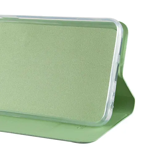 Кожаный чехол-книга GETMAN Elegant (PU) для Tecno Spark Go 2023 Мятный - фото 4