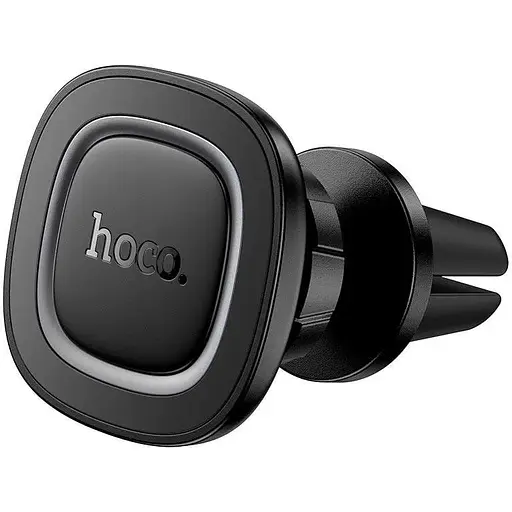 Холдер Hoco H72 Crown magnetic car holderair outlet Чорний - фото 1