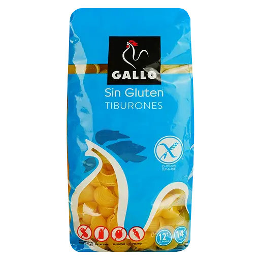 Макаронные изделия Gallo Tiburón Sin Gluten без глютена 450 г