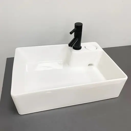 Умивальник VBI Altamura white на пральну машинку VBI-016000, Білий - фото 1