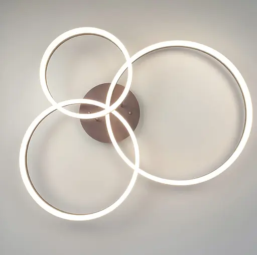 LED люстра Anelli Coffee на 3 кільця | Арт. A 8008/3 BCoffee | Line F - фото 7