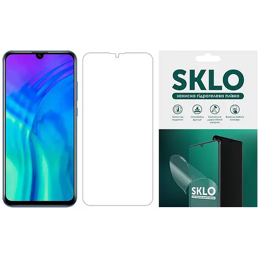 Захисна гідрогелева плівка SKLO екран для Huawei P20 lite 2019 Матовий