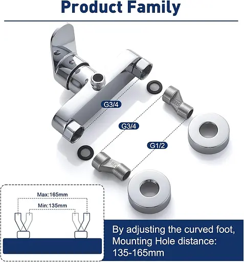 Одноважільний змішувач для душу Namuoto - фото 4