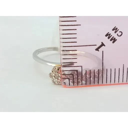 Золоте кільце Favoritum з фіанітами. 111860_Б 16 - фото 6