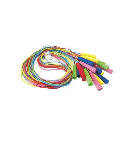 Скакалка резиновая, S0022, 2 м (в ассортименте)