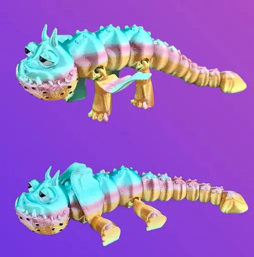 3D Игрушка Дракон Грокл, 21 см, из м/ф Как приручить дракона, подвижный - фото 2