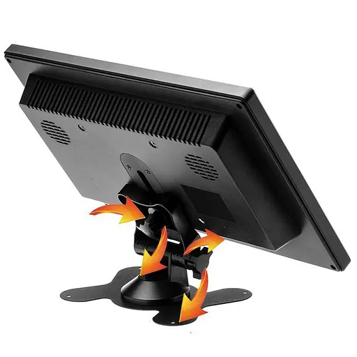 Автомобільний монітор в машину 10 дюймів Podofo K101, 1024х600, AV, HDMI, VGA (100300) - фото 6