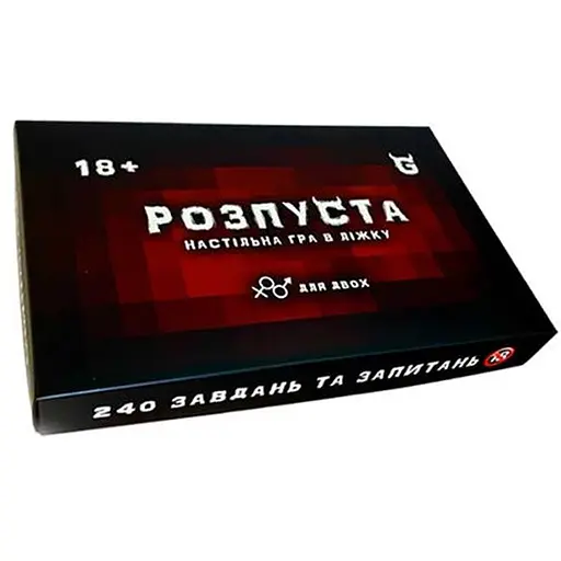 Настольная игра Точка Games Разврат (укр.) (ВР_Р) - фото 1