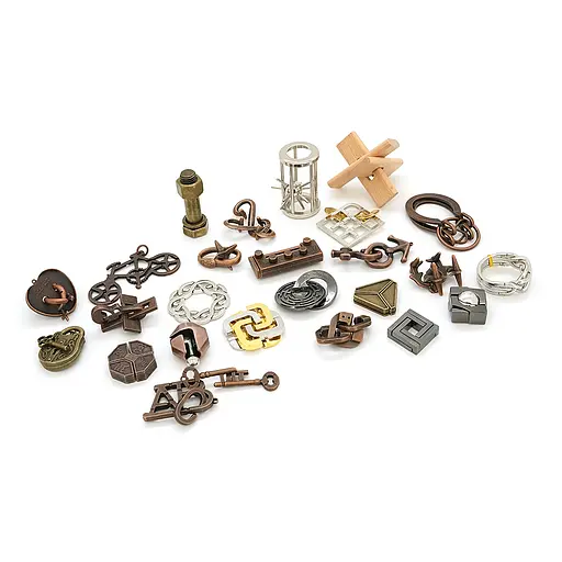 Металевий пазл із 25 предметів "Набір головоломок" - фото 1