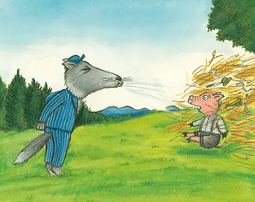 Троє маленьких поросят і злий вовк - фото 8