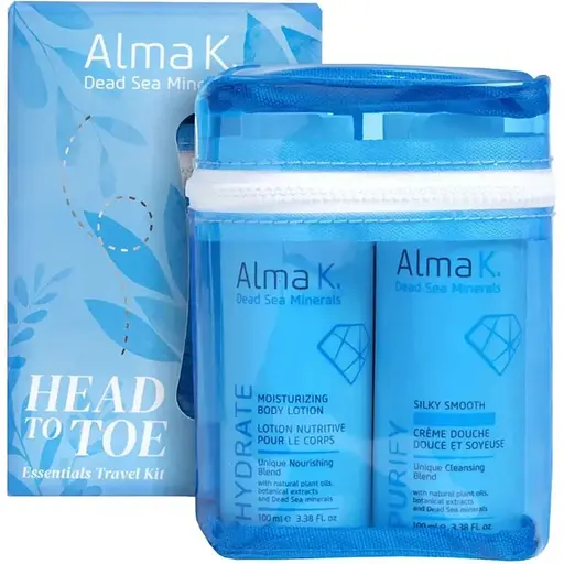Набір дорожній для догляду за тілом і волоссям Alma K Head to Toe Essentials - фото 2